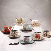 handgemalte benutzerdefinierte Keramik Kaffeetasse images