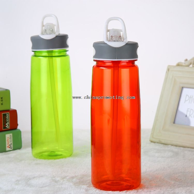 Bebendo de plástico promoção ostenta a garrafa de água