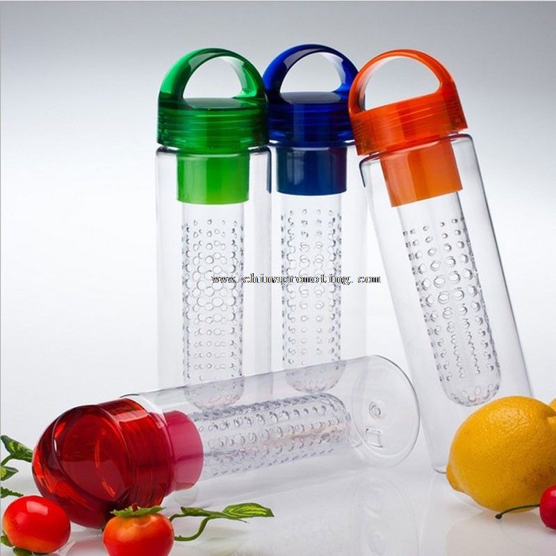 sticla de apa suc de sport cu injectorul de fructe
