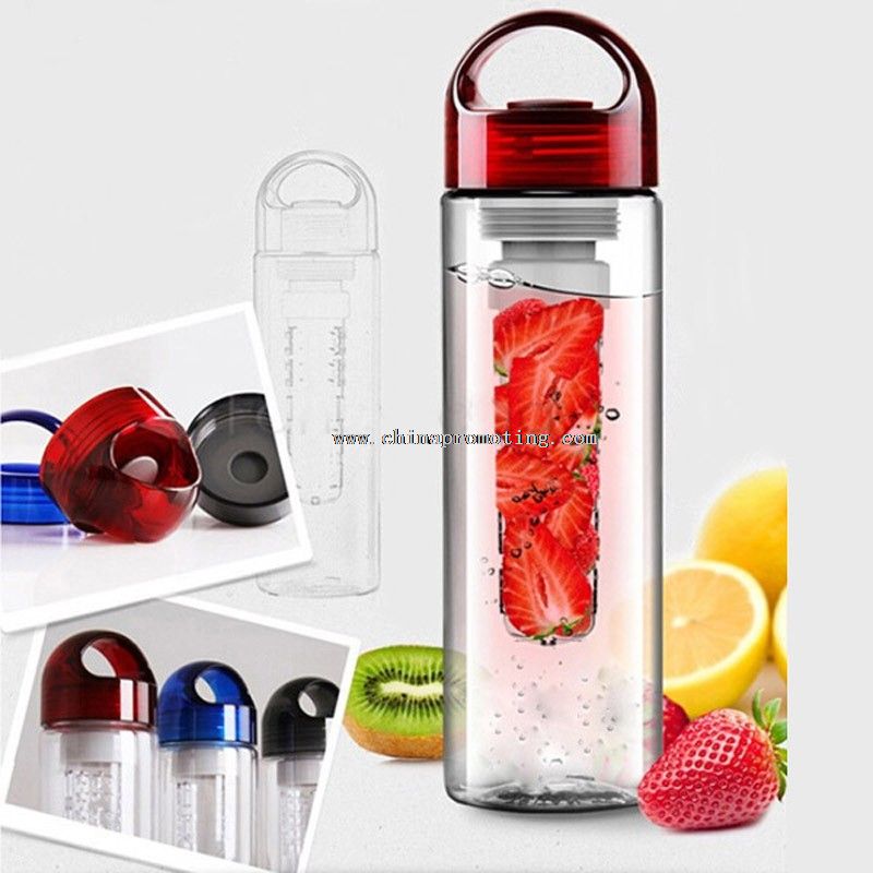 Deportes botella de agua con infusión de frutas