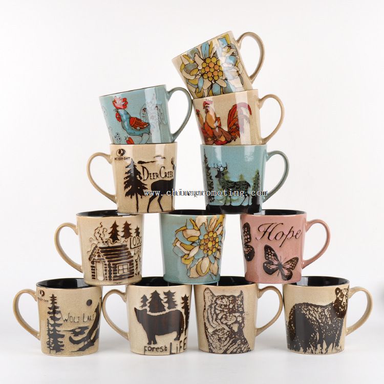 500ml Mugs Ceramic Handmade