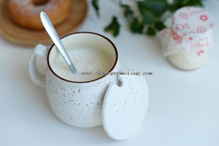 Tazas de cerámica café