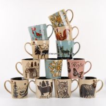 500ml Mugs Ceramic Handmade images