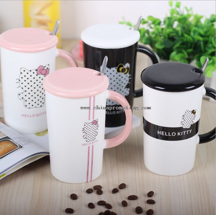 Hello kitty ceramic starbucks coffee mug