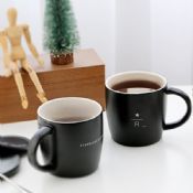 schwarze Keramik Kaffeetasse images