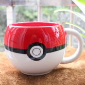 Pokemon menyodok bola keramik Kopi Mug dengan menangani images