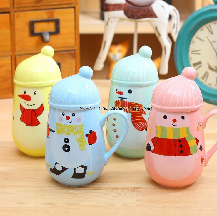 Snowman Ceramic Coffee Mug