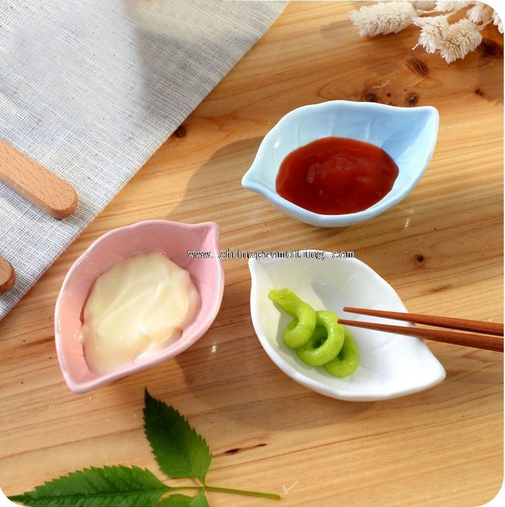 ceramic plates condiment dishes