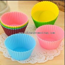 silicone round cake cup images