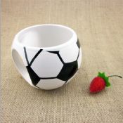 Futebol dos desenhos animados em forma de caneca cerâmica images