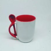 Ceramic Mug With Spoon images