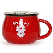 Christmas Fawn Cartoon Mug images