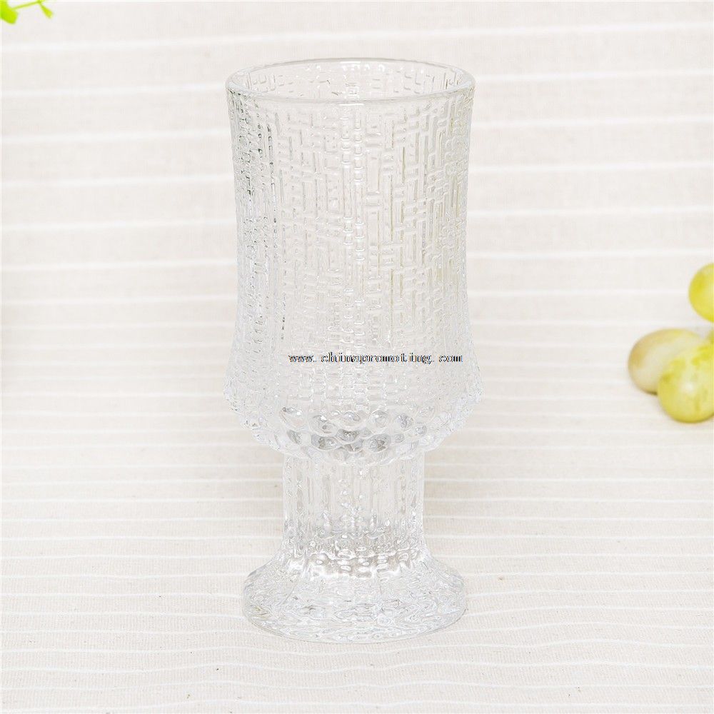 candle holder glass with stem