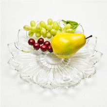 flower shaped clear plate images
