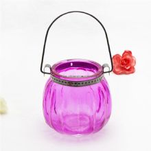 glass candle holder with wire handle images