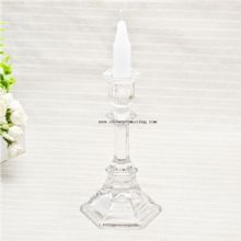 long-stemmed tall glass candle holder images