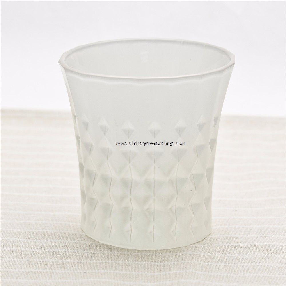 Glass stearinlys Cup