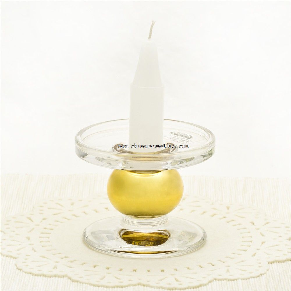 glass candle holder