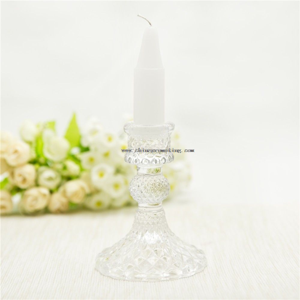 glass candle holder