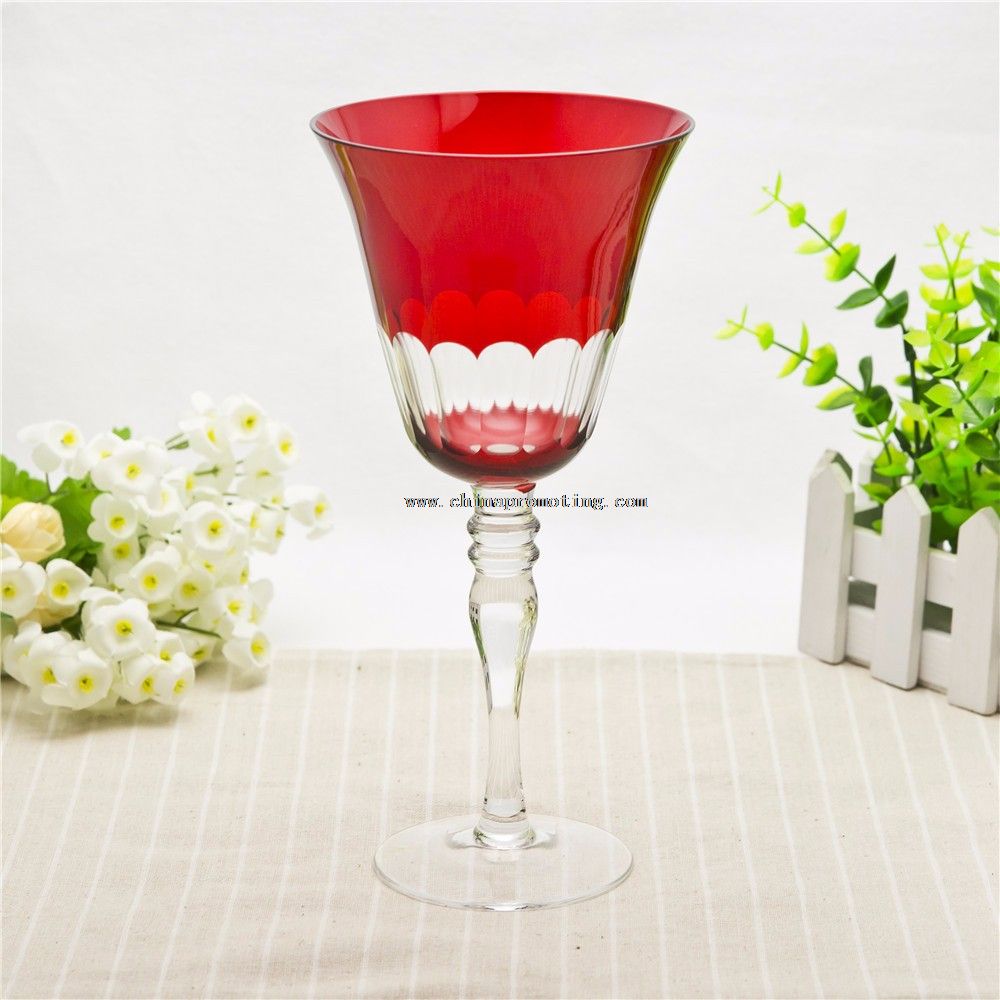 Coupe en verre pour bougie