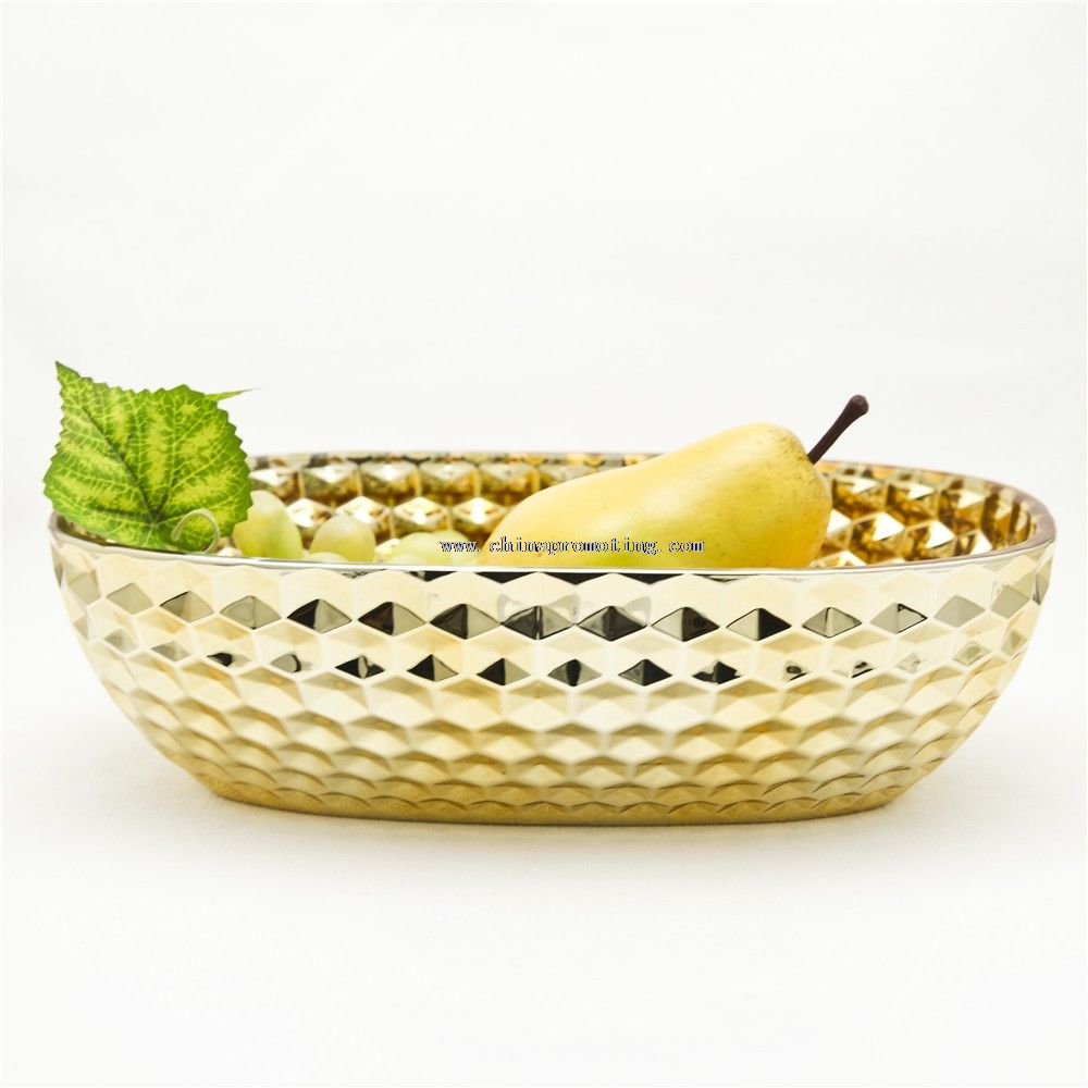 glass fruit /suger bowl