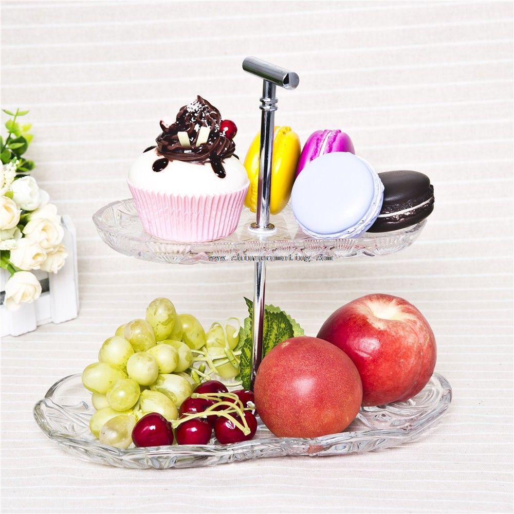 glass fruit plate