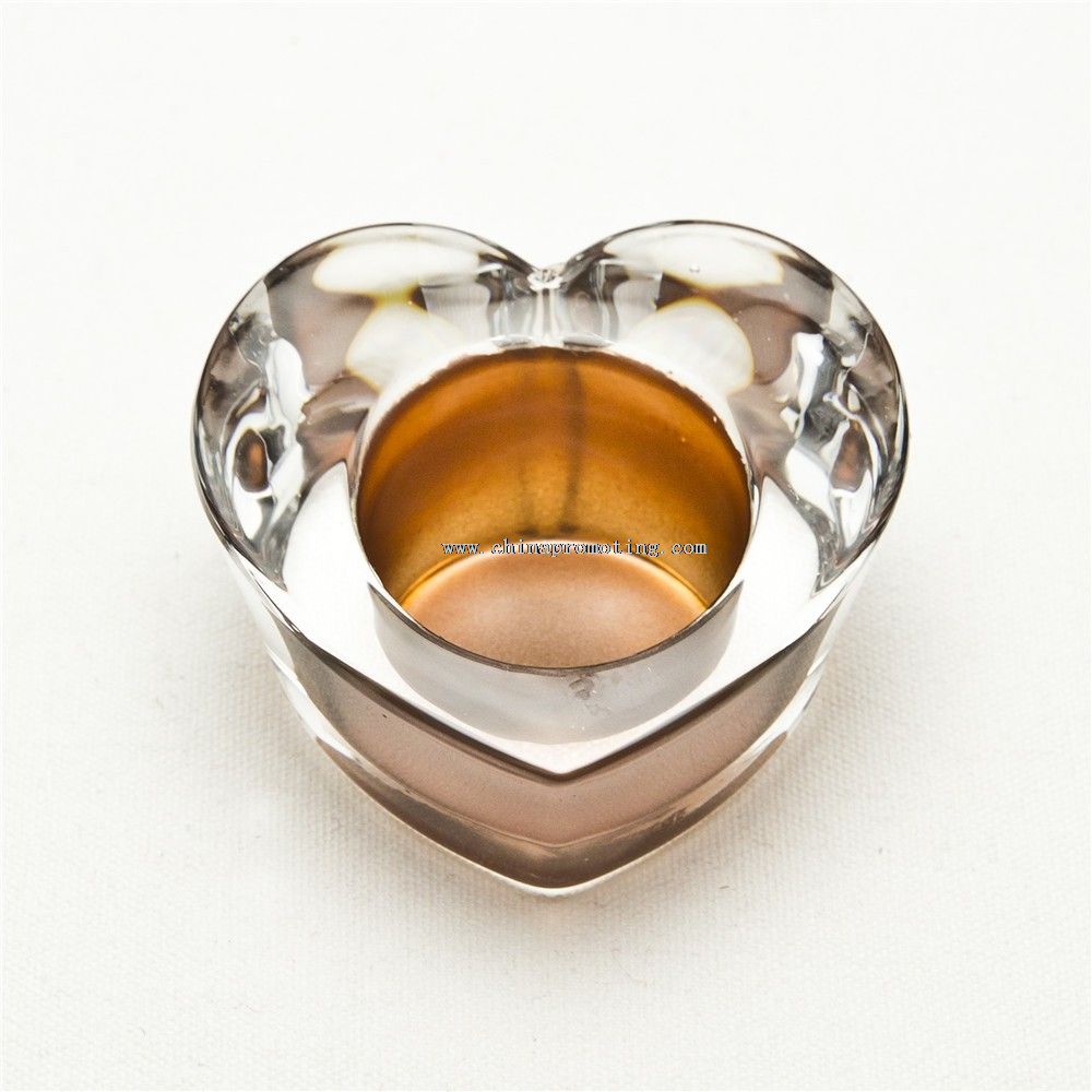 heart shape candle holder