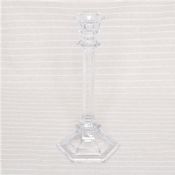 Bougeoir en verre transparent images