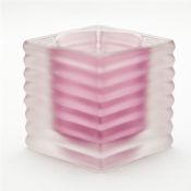 rosa Kristall Teelicht Kerzenhalter images