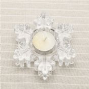 Snowflake shape candle holder images