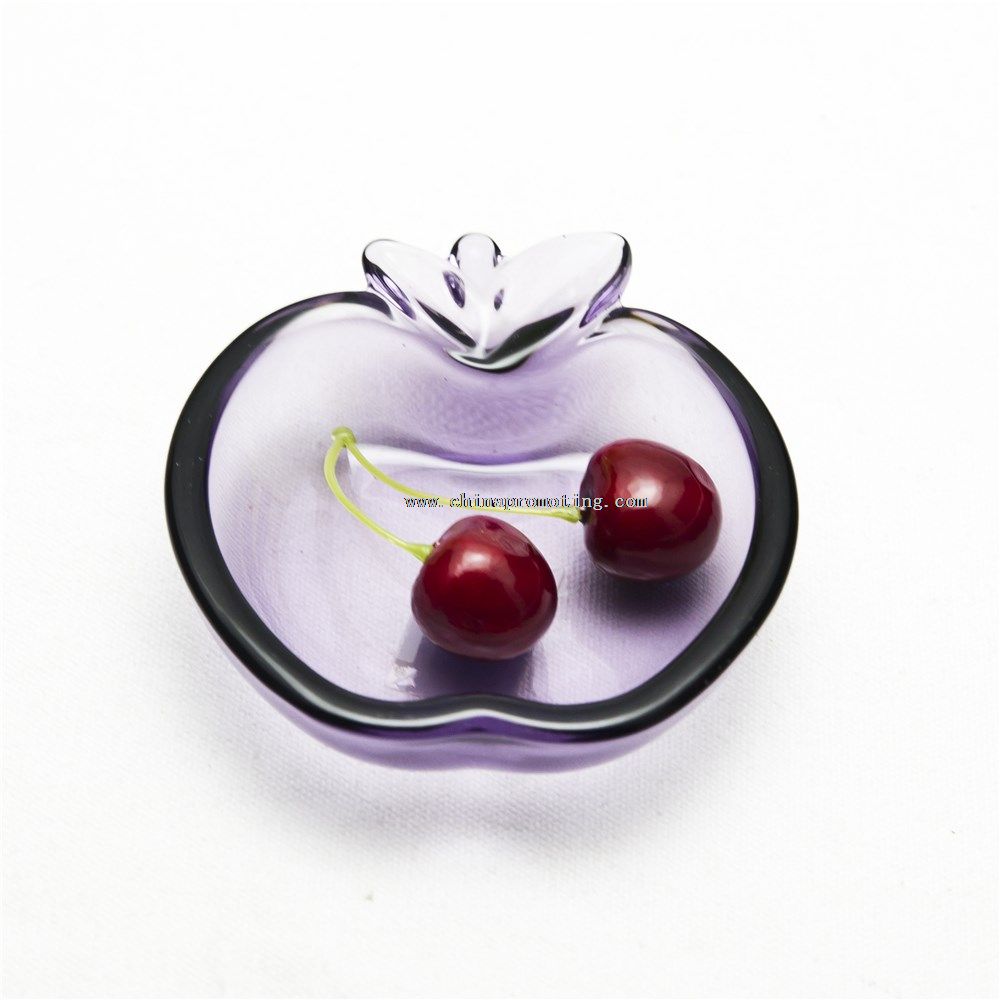 mini apple shaped plate