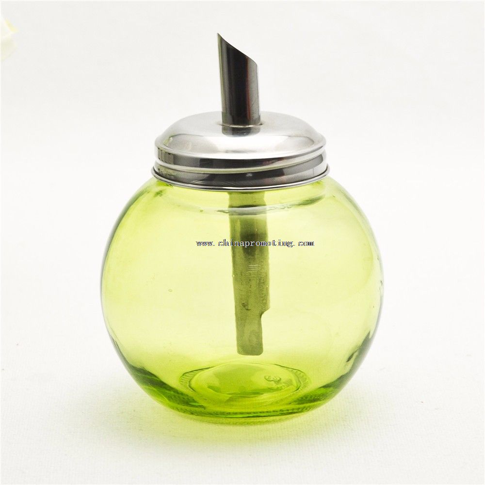 Bottle Jar With Metal Lid