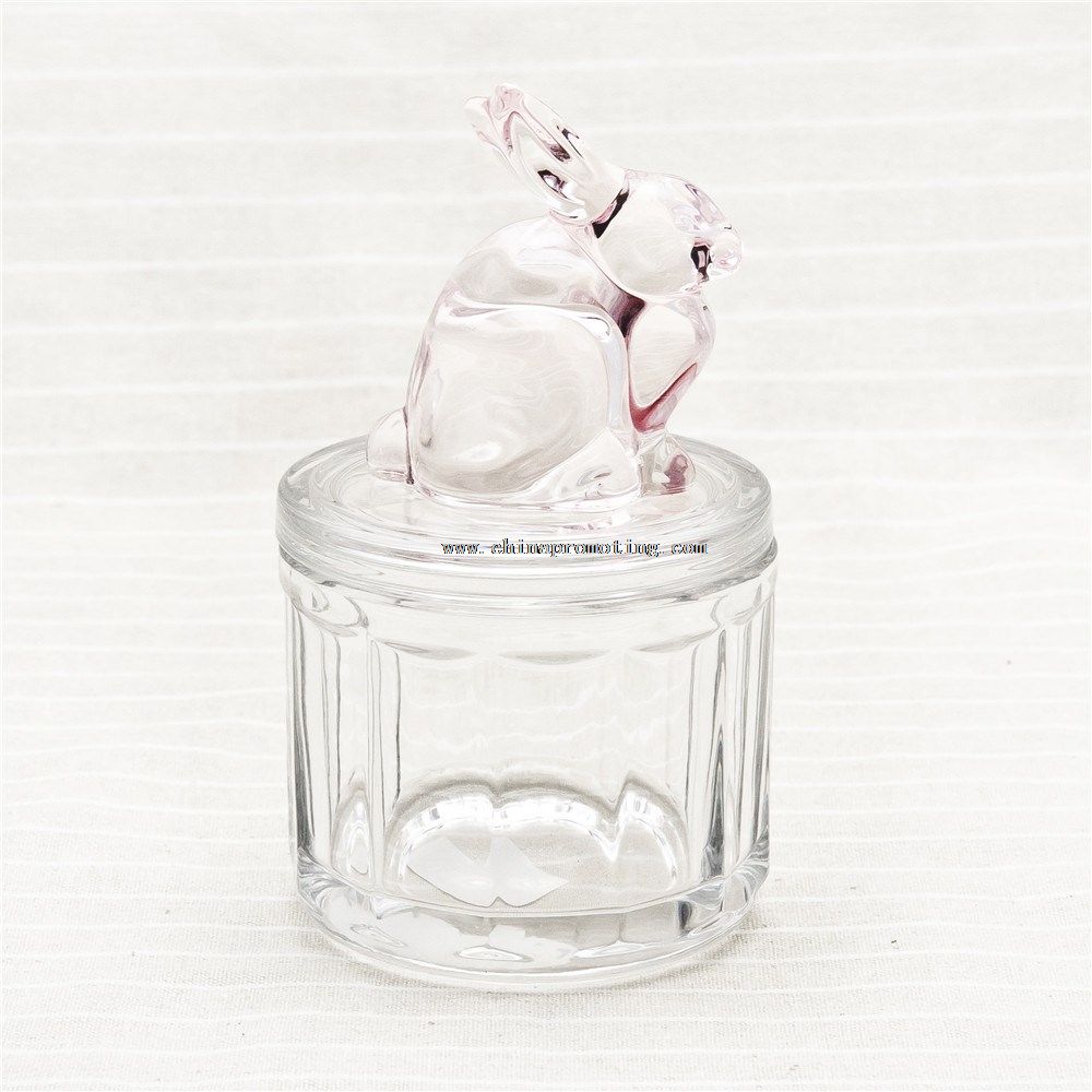 candy jar with lid