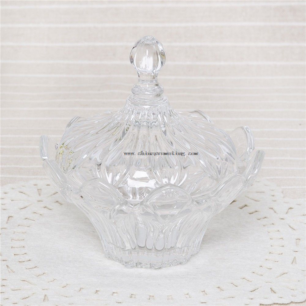 candy jar with lid