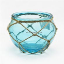 blue glass jar images