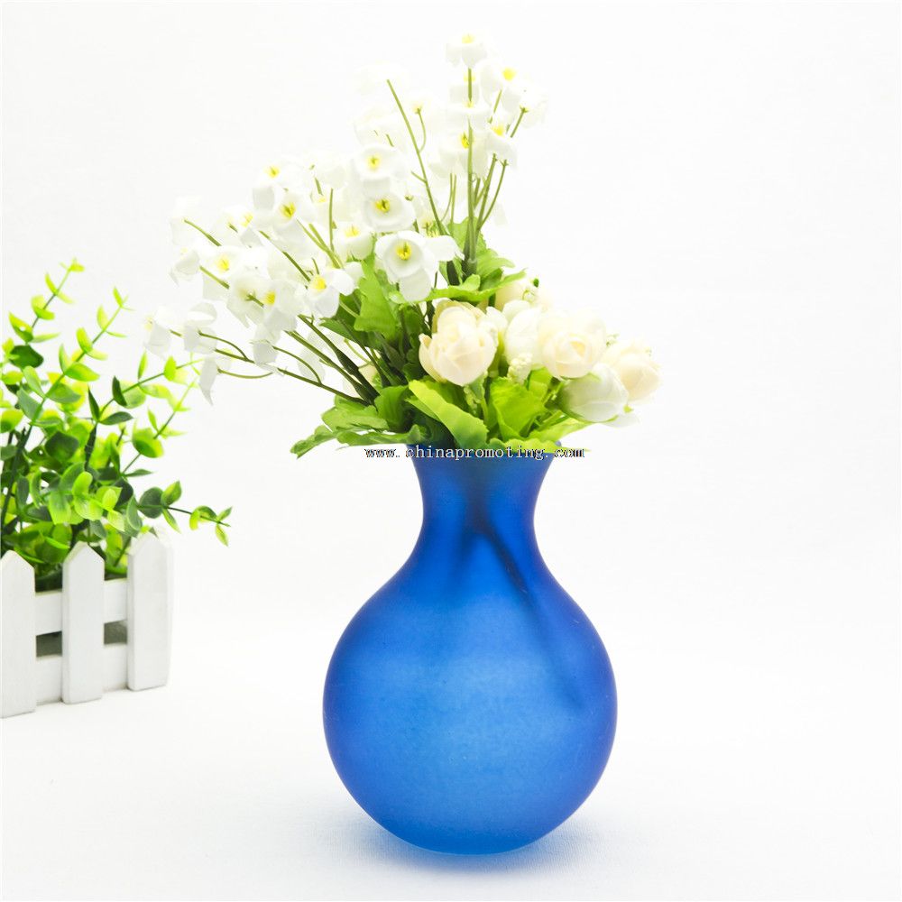 glass bud flower vase