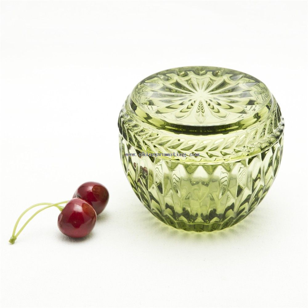 Glass Storage Jar With Lid