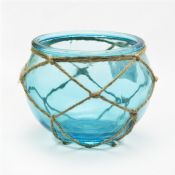 blue glass jar images