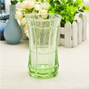 Vaso de flor verde do nó chinês images