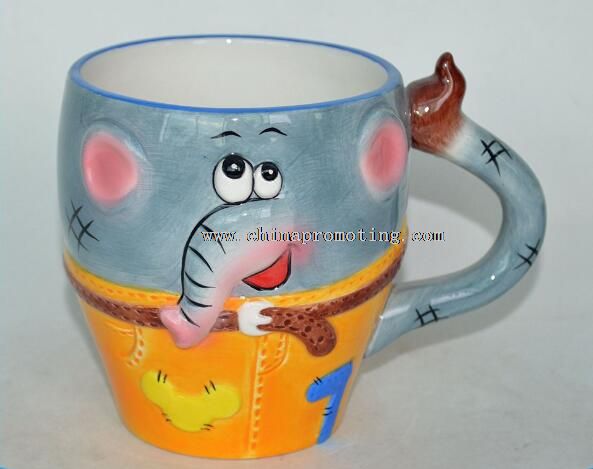 animal shaped mugs with handle