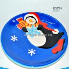 ceramic child plate with cartoon images