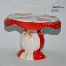 ceramic christmas cake plate images