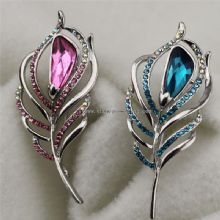 Crystal flower pins for dresses images