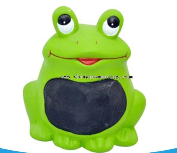 Frog shape ceramic coin bank