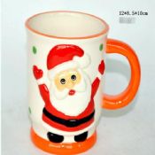 Vánoce Santa Claus keramický kávový hrnek images