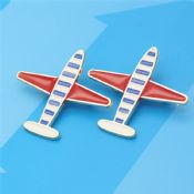 Mini Plane Shape Badge Lapel Pins images