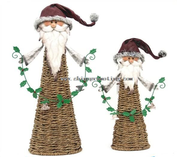 metal santa claus wall decoration