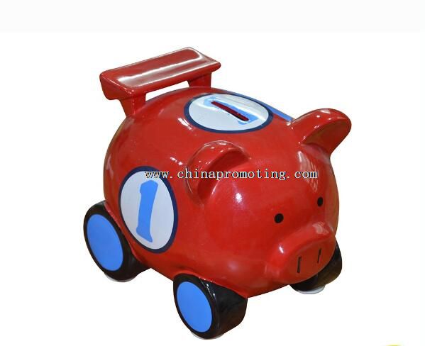Piggy ceramic saving bank