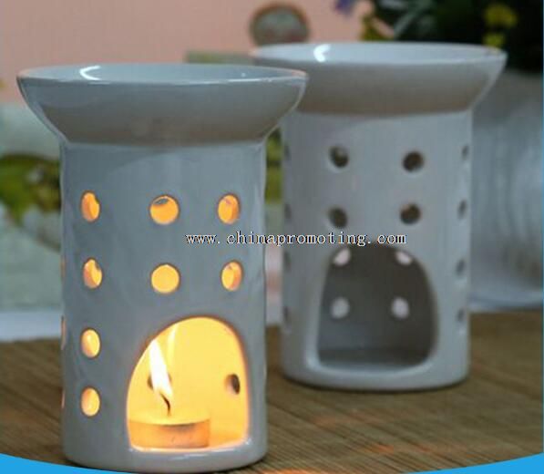 round shape ceramic oil burner