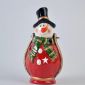 ceramic snowman/santa lantern light small picture